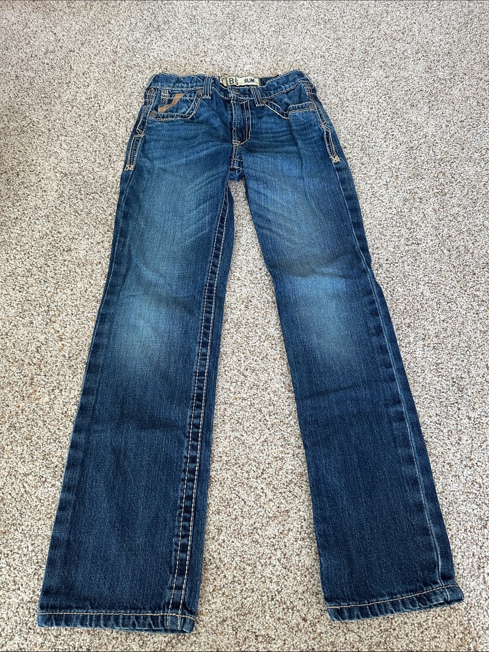 Ariat Kids B5 Slim Dark Wash Denim